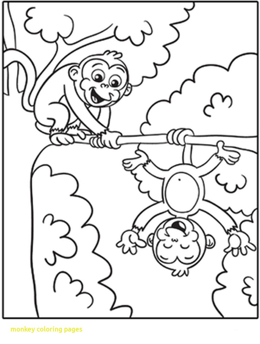 Bargain Coloring Pages Of A Monkey Free Printable For Kids 1000x1322 Bargain Coloring Pages Of A Monkey Free Printable For Kids