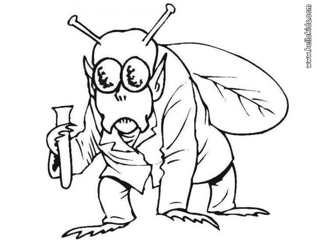 Alien Monster Coloring Pages 620x480 Alien Monster Coloring Pages