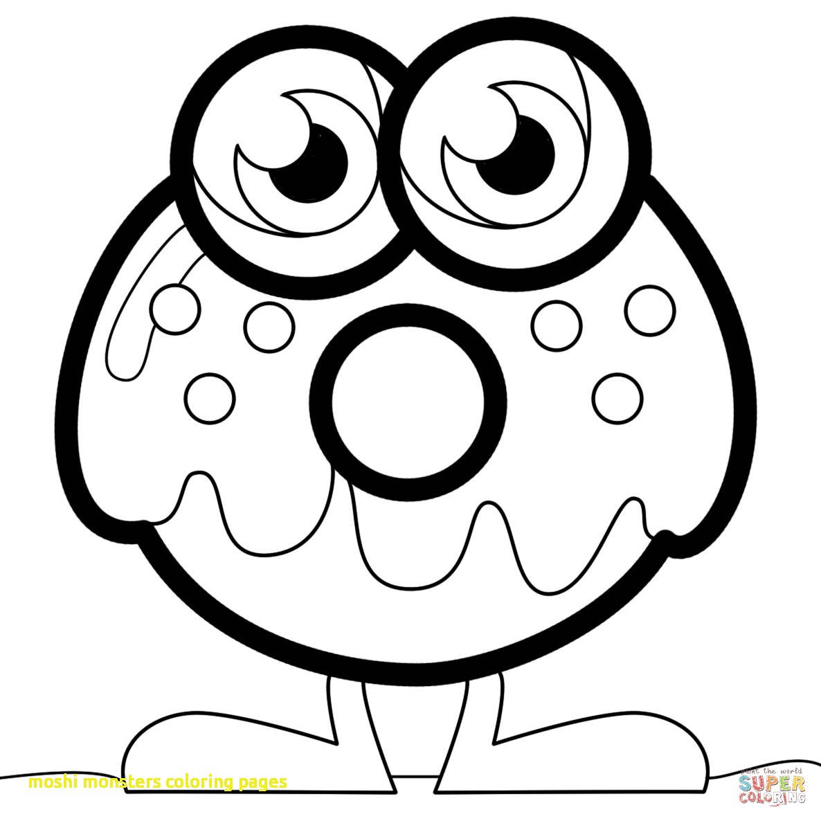 Moshi Monsters Coloring Pages 1186x1186 Moshi Monsters Coloring Pages