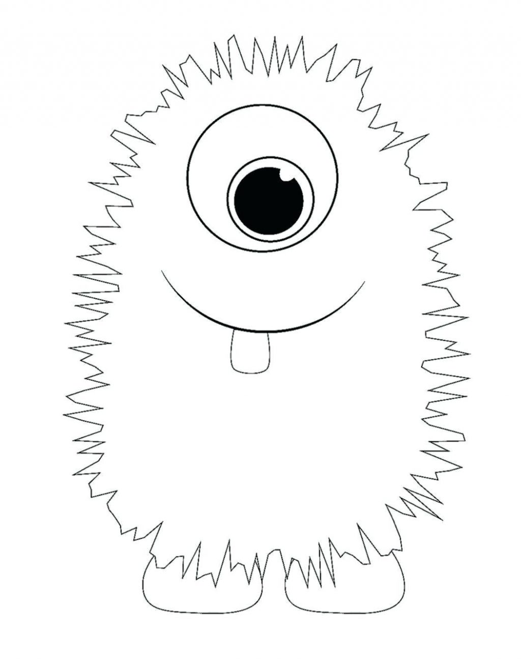 1024x1295 Coloring Page ~ Cute Monster Coloring Pages Preschool In Page Baby