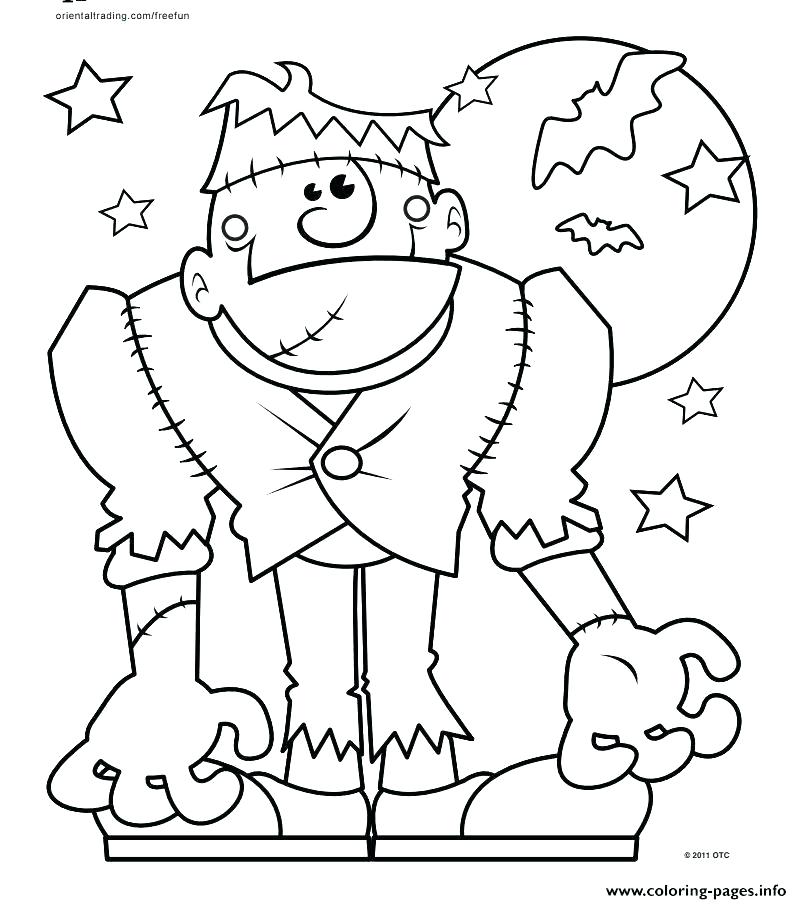 802x904 Monster Coloring Sheets