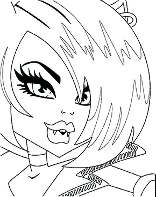 Monster High Coloring Pages Clawdeen Wolf Ever After High Coloring 500x634 Monster High Coloring Pages Clawdeen Wolf Ever After High Coloring