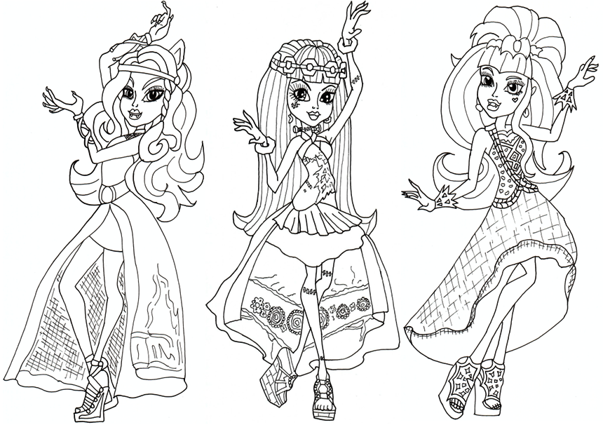 Free Monster High Pirintibls Free Printable Monster High 870x616 Free Monster High Pirintibls Free Printable Monster High