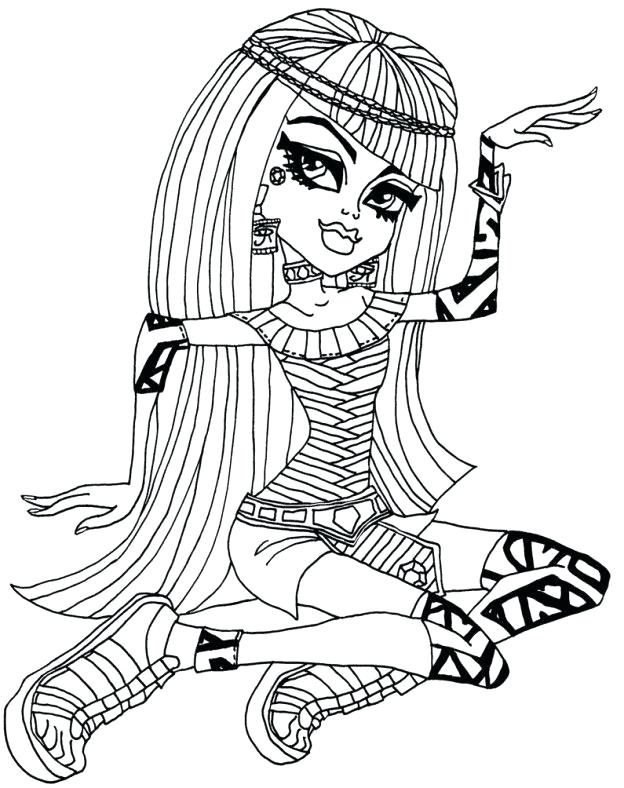 Monster High Coloring Pages All Characters Monster High Printable 624x788 Monster High Coloring Pages All Characters Monster High Printable