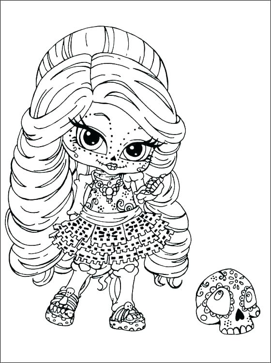 Monster High Coloring Pages Catty Noir at GetColorings.com | Free ...