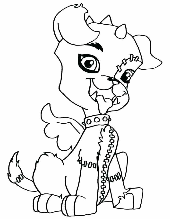 700x900 Monster High Baby Frankie Stein Coloring Pages Images Dancing