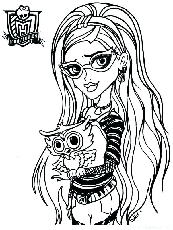 603x800 Coloring Sheets Monster High Monster High Coloring Pages To Print