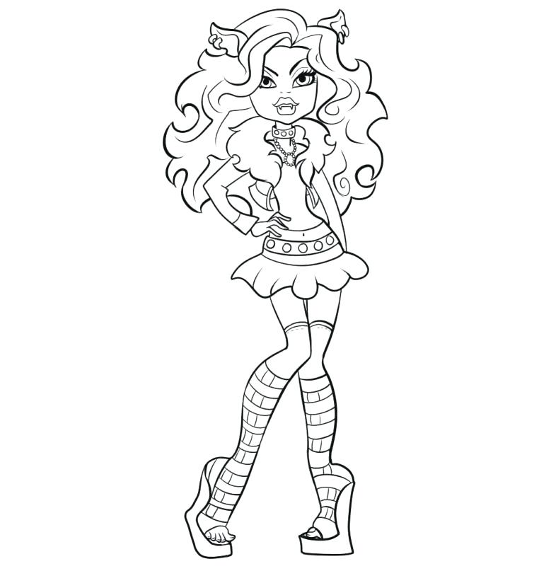 779x800 Hot Girl Coloring Pages Hot Monster High Coloring Pages Coloring