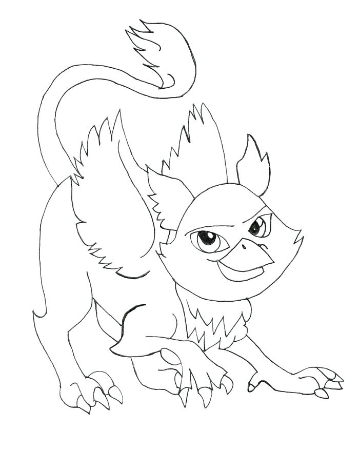 700x877 Monster High Coloring Pages Online Monster Pet Coloring Pages