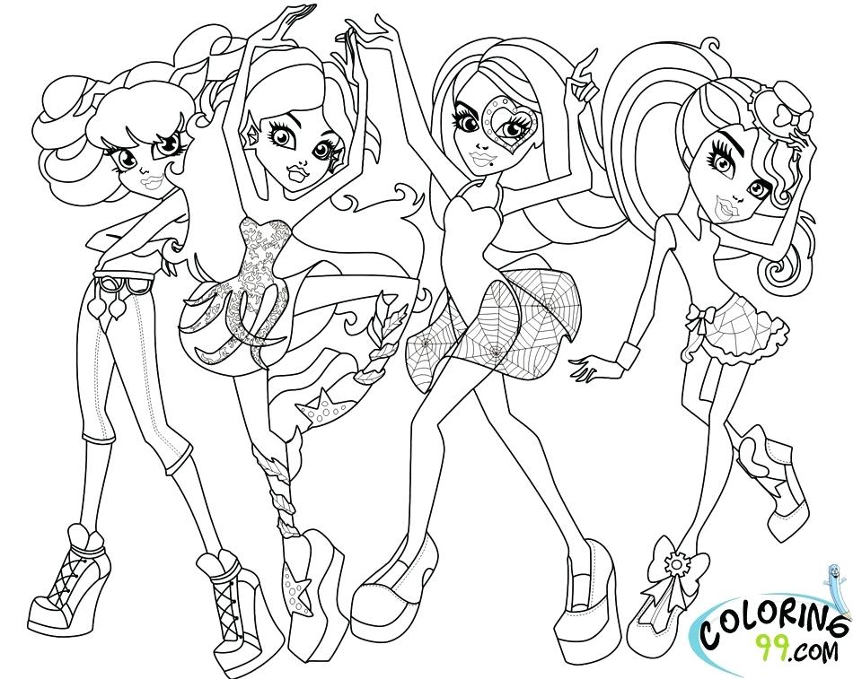 950x757 Monsters High Coloring Pages Posts Monster High Coloring Pages
