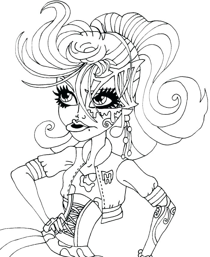 700x856 Coloring Pages Monster High Monster High Coloring Book Pages