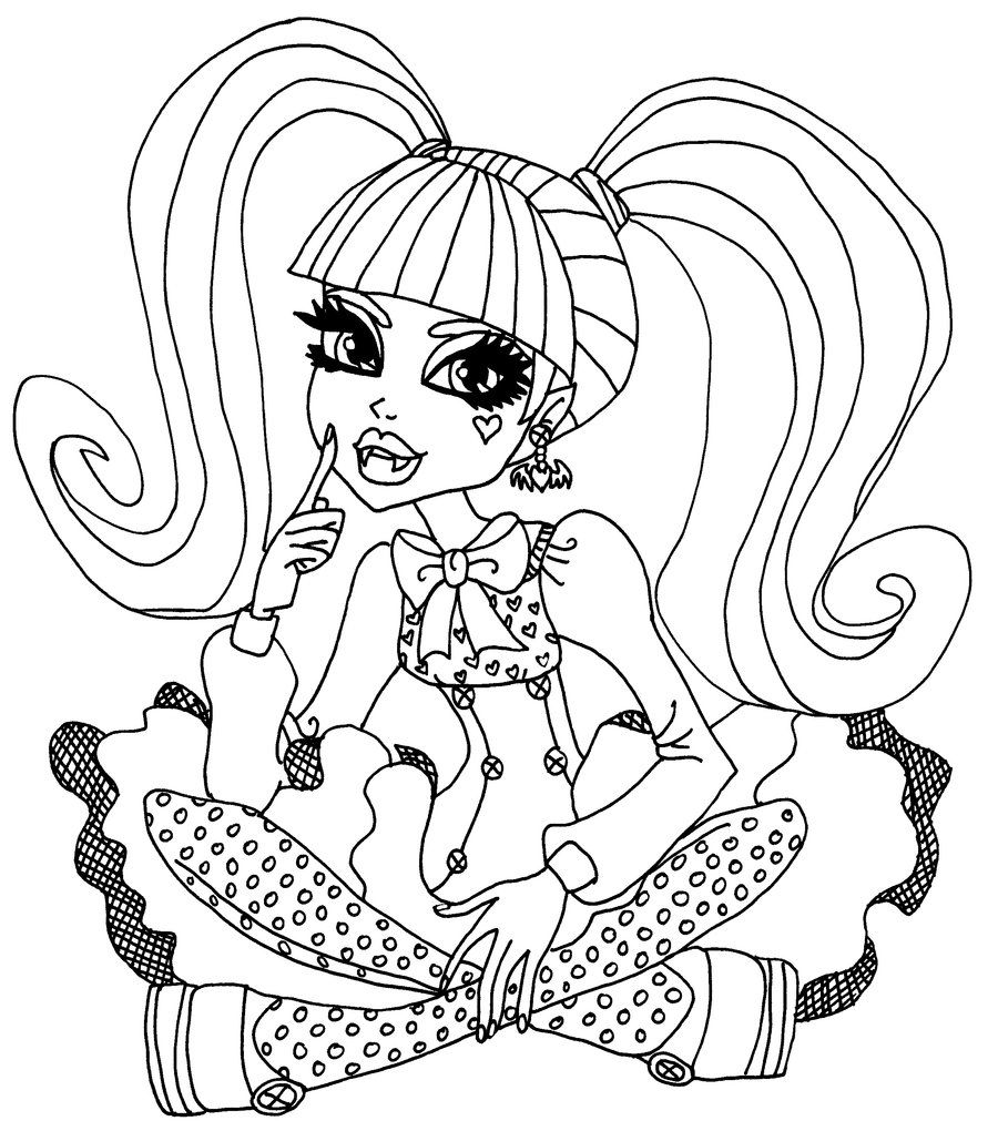 Free Printable Monster High Coloring Pages For Kids Monster High 900x1011 Free Printable Monster High Coloring Pages For Kids Monster High