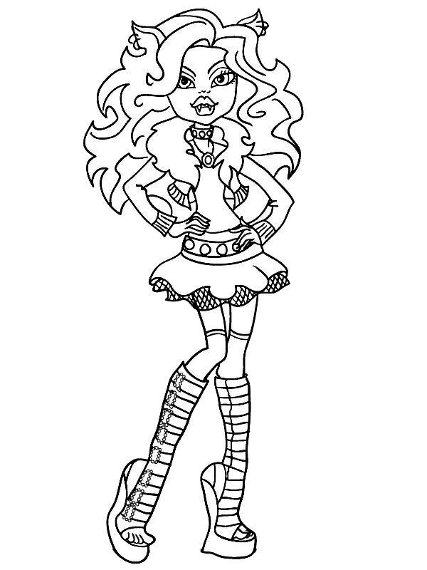 Kids N 32 Coloring Pages Of Monster High 600x800 Kids N 32 Coloring Pages Of Monster High