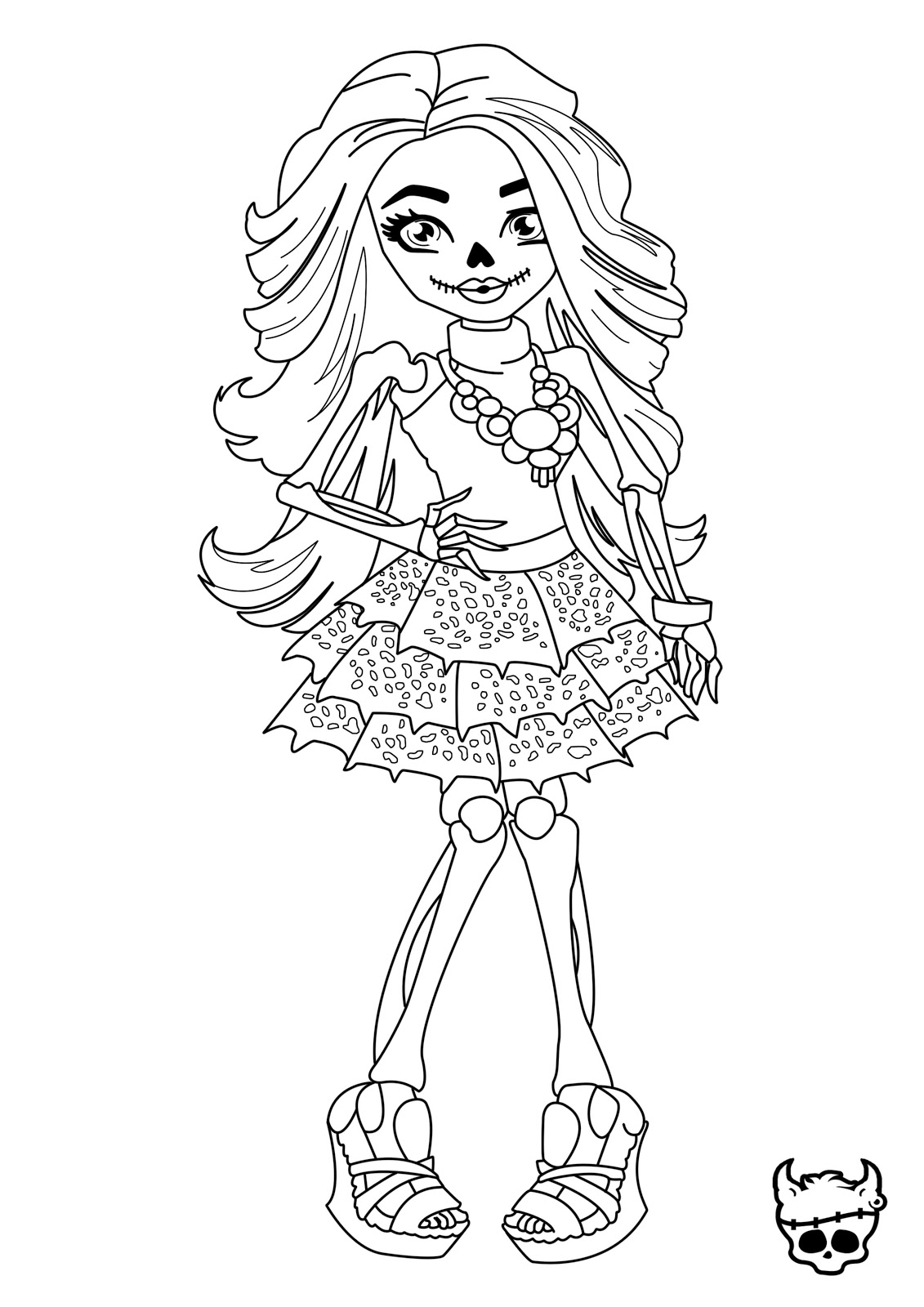 Monster High Coloring Pages 1131x1600 Monster High Coloring Pages