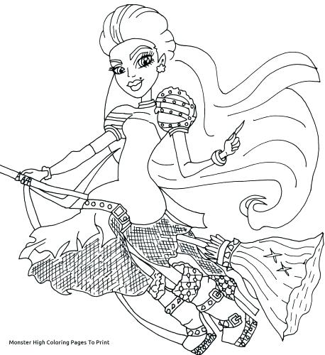 Free Monster High Coloring Pages Print Monster High Coloring Pages 458x500 Free Monster High Coloring Pages Print Monster High Coloring Pages