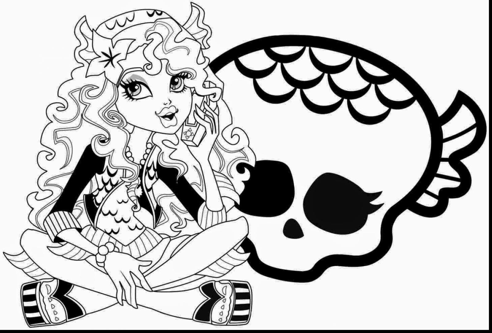 Monster High Printable Coloring Pages Free 1595x1080 Monster High Printable Coloring Pages Free