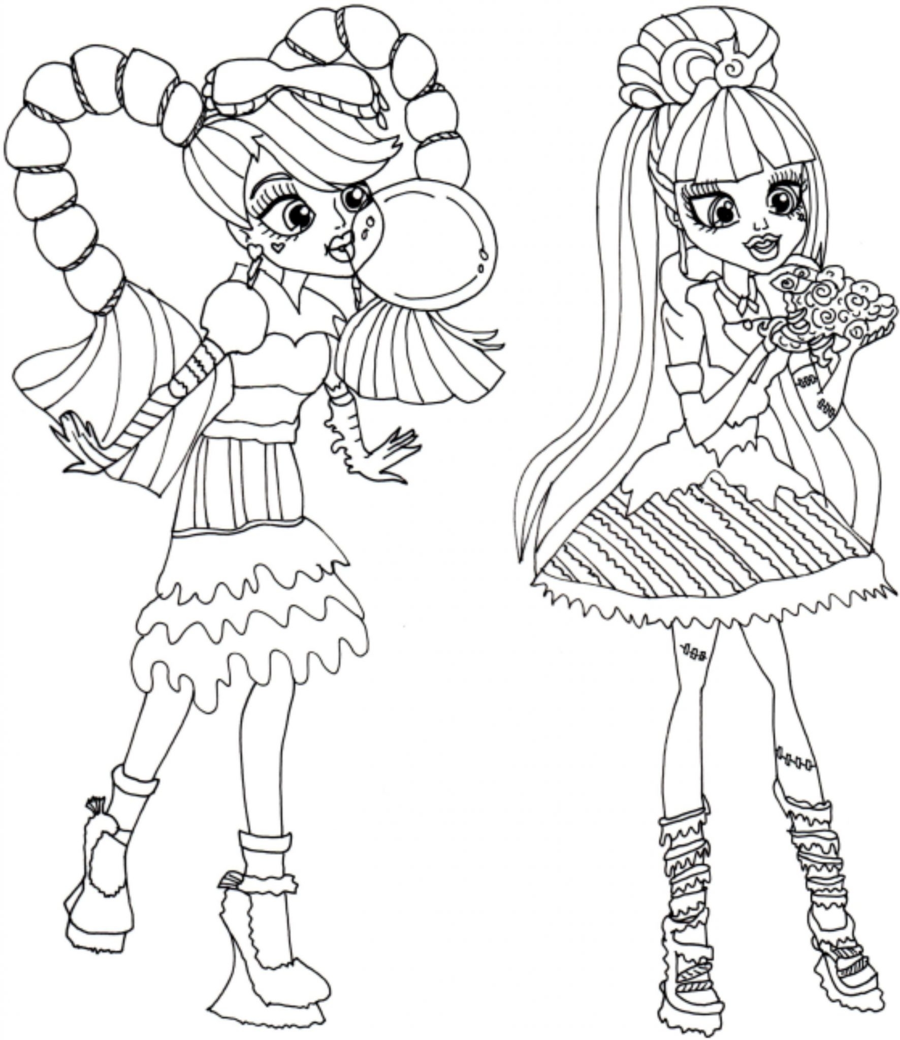Print Amp Download Monster High Coloring Pages Printable For Your 1772x2048 Print Amp Download Monster High Coloring Pages Printable For Your