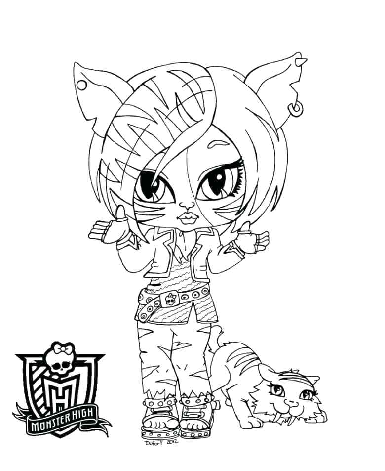 780x953 Free Coloring Pages Monster High