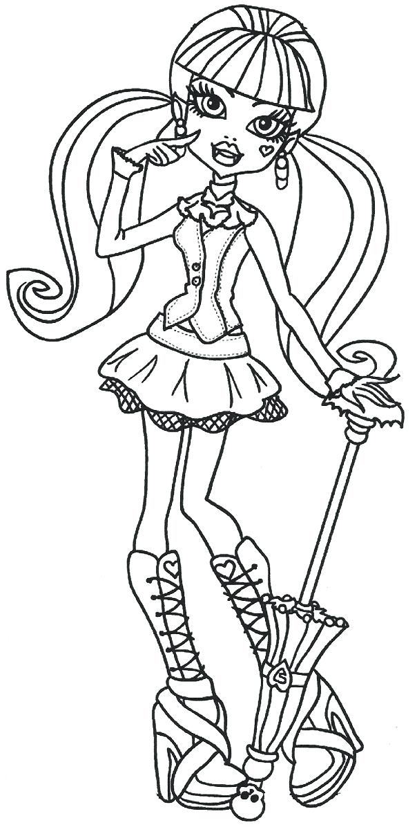 604x1196 Draculaura Coloring Pages Coloring Draculaura Coloring Sheets