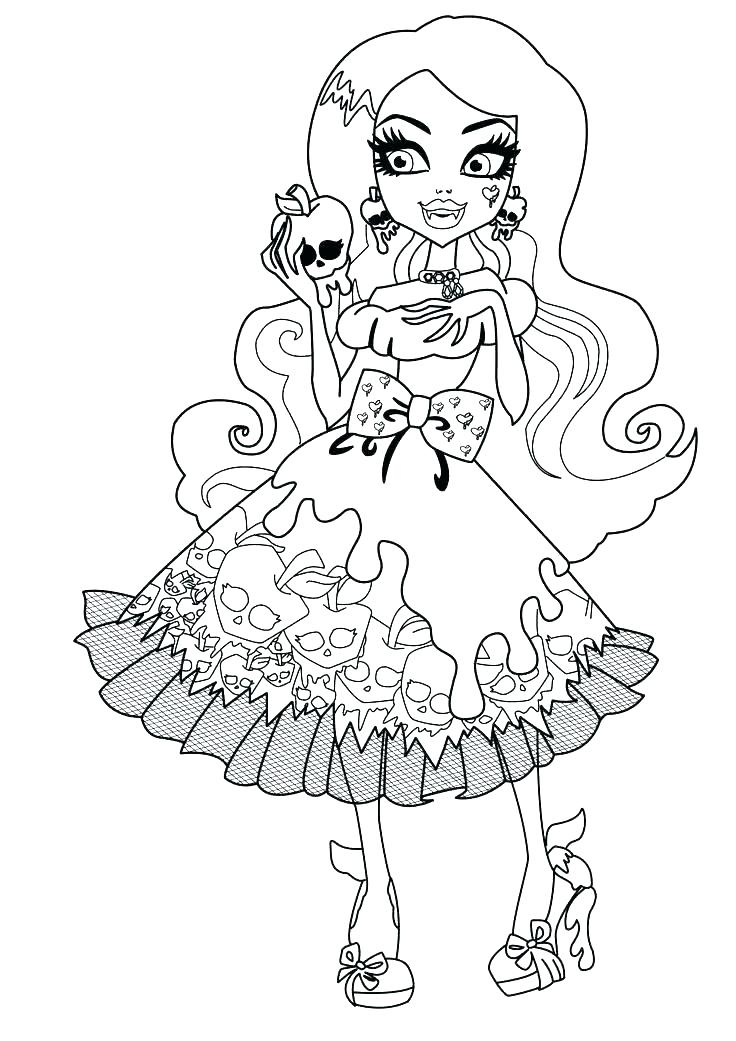 Monster High Coloring Page Paper Dolls Coloring Pages Doll 736x1041 Monster High Coloring Page Paper Dolls Coloring Pages Doll