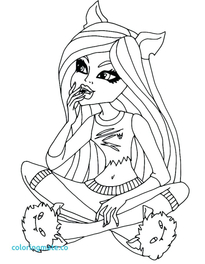 Monster High Coloring Pages Clawdeen Wolf Monster High School 707x909 Monster High Coloring Pages Clawdeen Wolf Monster High School