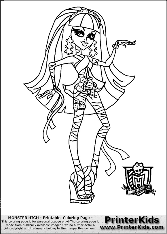 Monster High Logo Coloring Pages at GetColorings.com | Free printable ...