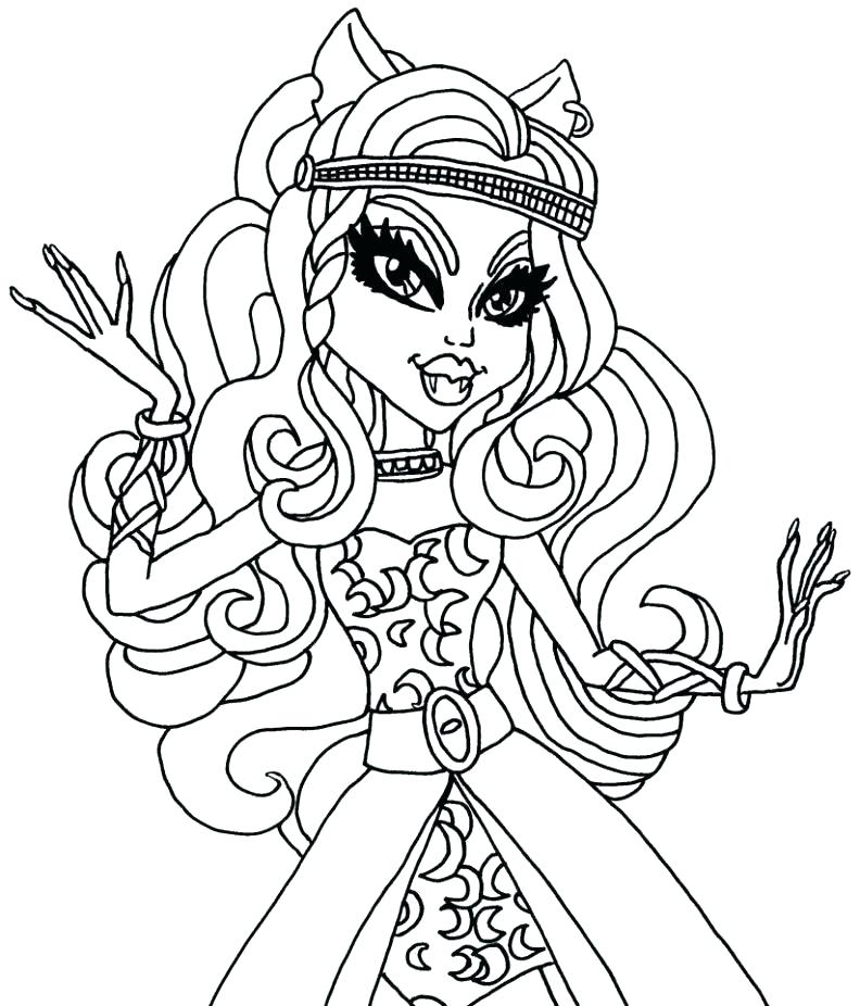 Monster High Coloring Pages Icontent 792x926 Monster High Coloring Pages Icontent