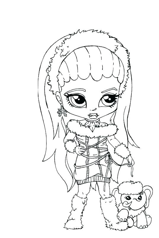 537x800 Printable Monster High Coloring Pages Baby Monster High Coloring