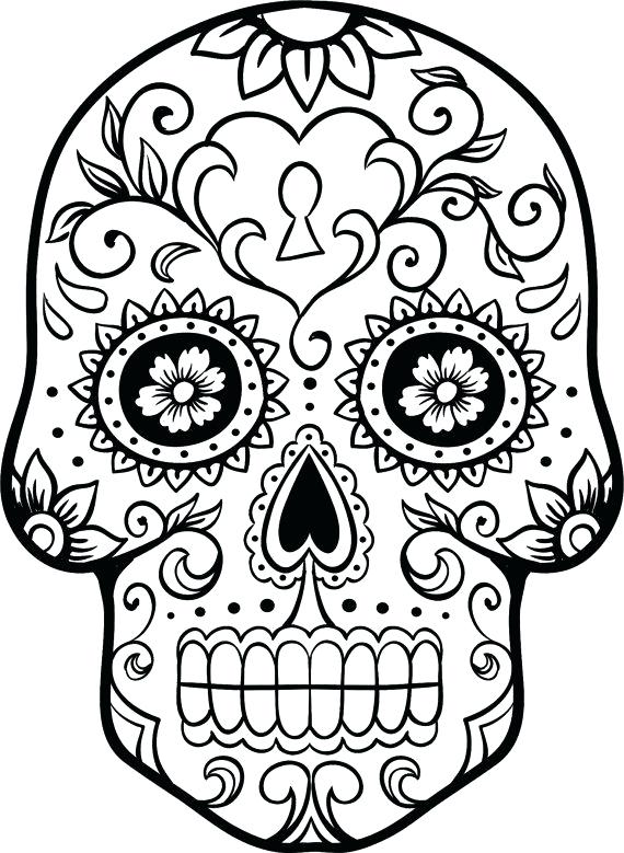 Monster High Skull Coloring Pages at GetColorings.com | Free printable ...