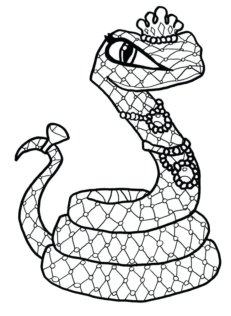 736x1007 Snake Coloring Pages Impair.co