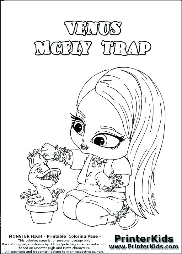 580x812 Monster High Baby Coloring Pages To Print Best