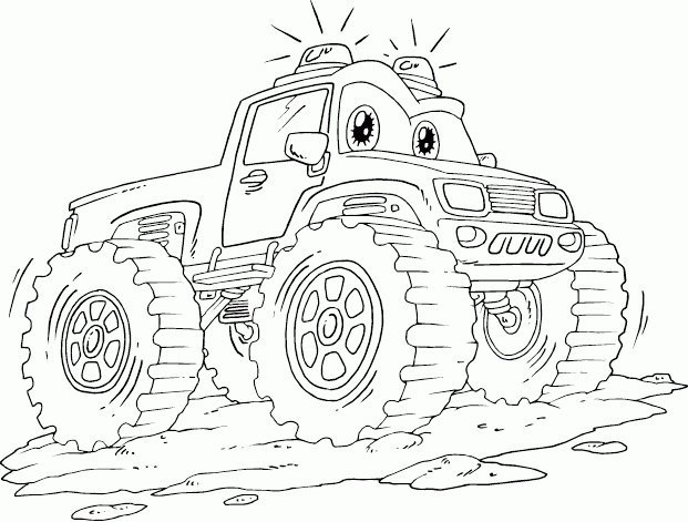 24 Awesome Coloring Pages Monster Trucks Logo And Design Ideas 621x471 24 Awesome Coloring Pages Monster Trucks Logo And Design Ideas