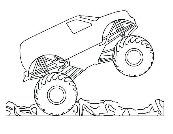 600x464 Monster Truck Coloring Pages Car Tire Car Tire Monster Trucks