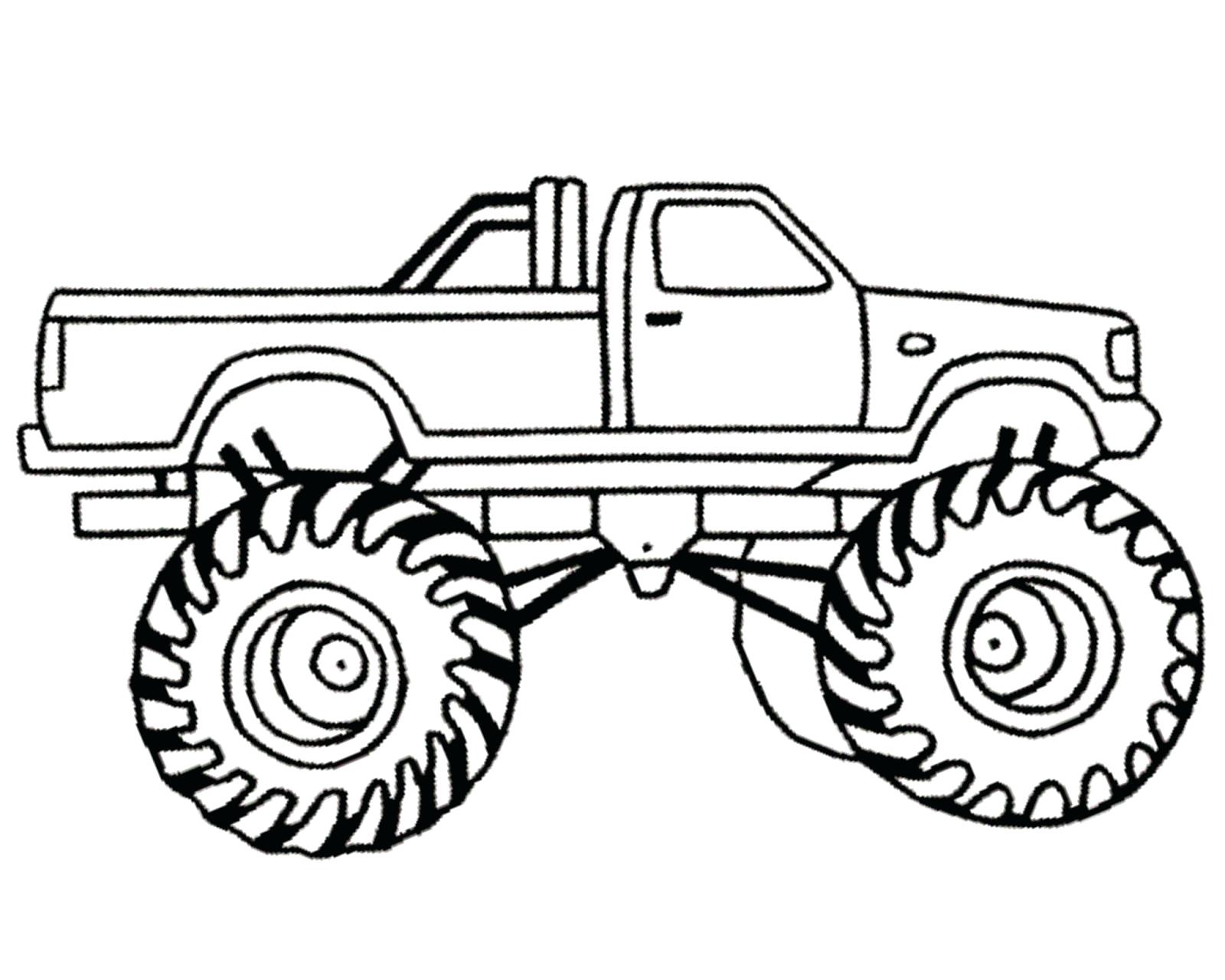 1600x1280 New Free Printable Monster Truck Coloring Pages For Kids
