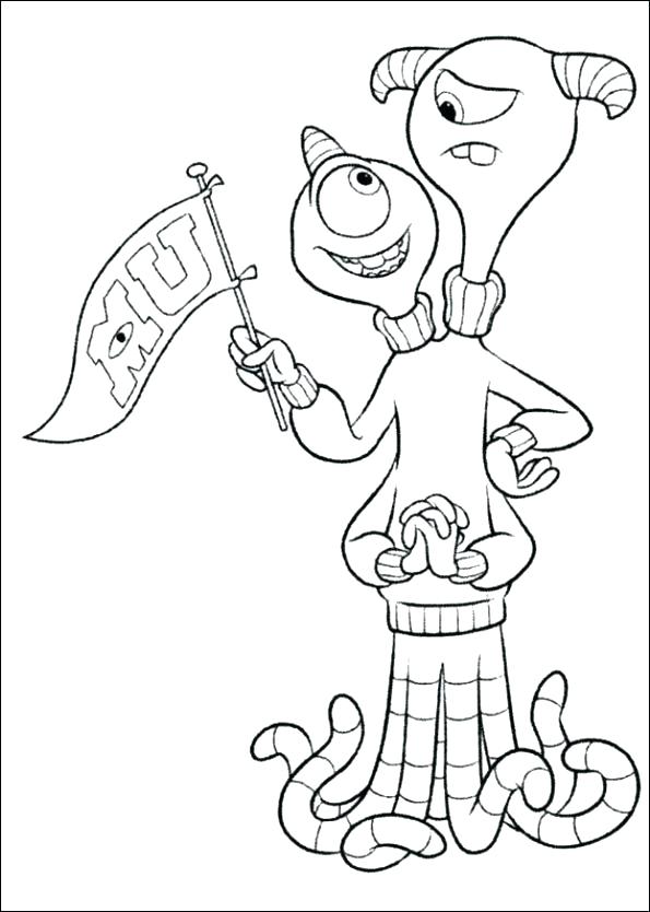 Monster Logo Coloring Pages at GetColorings.com | Free printable ...