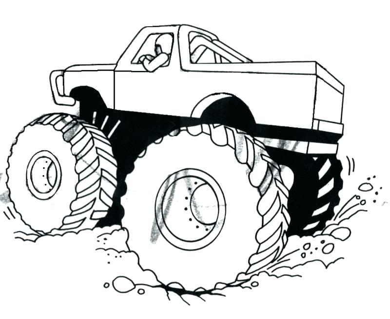 800x656 Monster Truck Printables Monster Jam Coloring Pages Brilliant