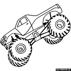 Free Printable Monster Truck Coloring Pages For Kids Monster 236x236 Free Printable Monster Truck Coloring Pages For Kids Monster