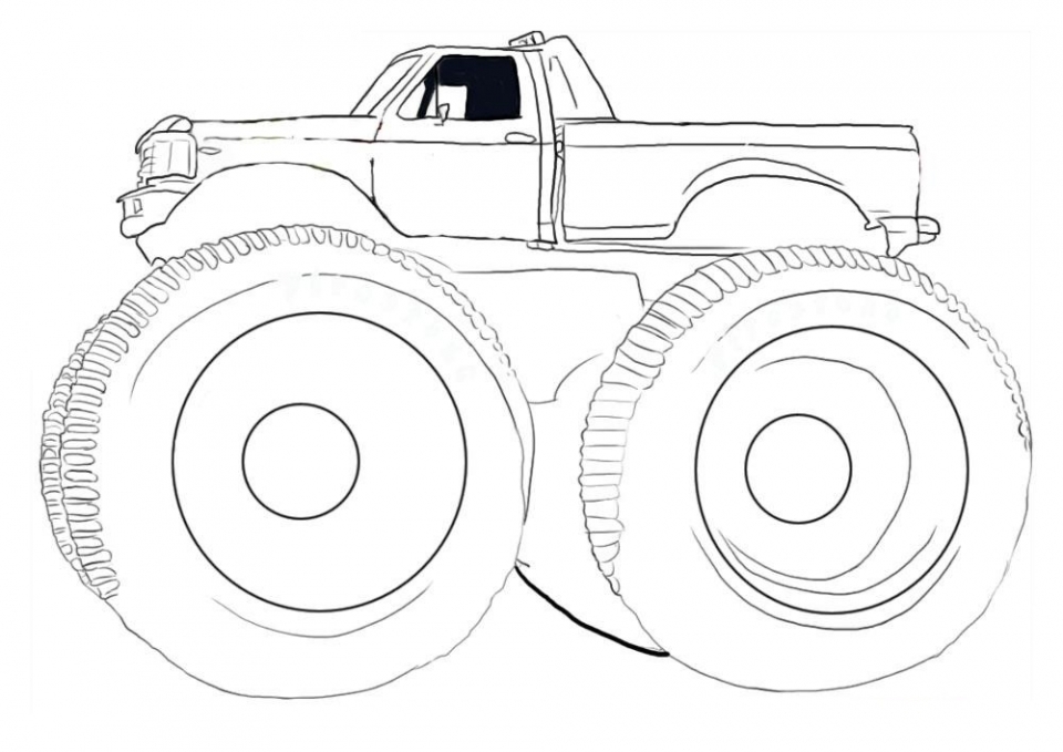 Get This Monster Truck Coloring Pages Free Printable 40785 ! 960x679 Get This Monster Truck Coloring Pages Free Printable 40785 !