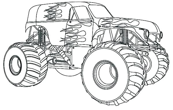 Monster Truck Coloring Pages Pdf at GetColorings.com | Free printable ...