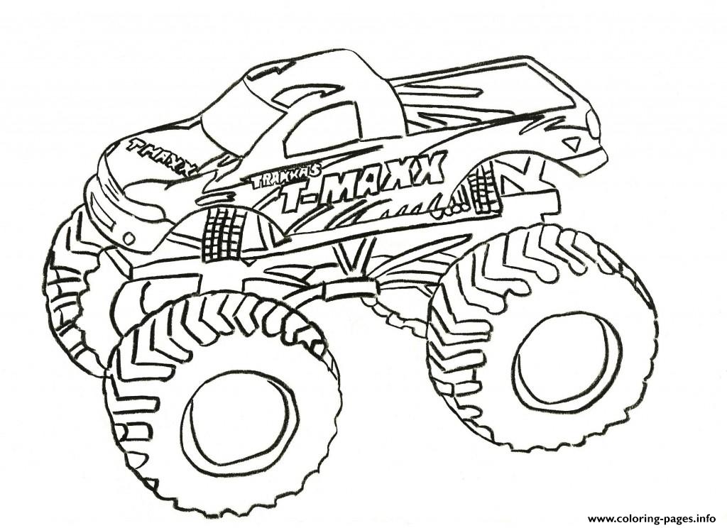 1024x744 Grave Digger Monster Truck Coloring Pages Printable