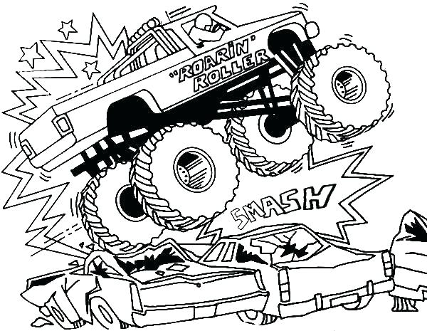 Monster Truck Coloring Pages Printable at GetColorings.com | Free ...