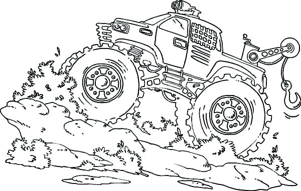 600x382 Free Printable Monster Truck Coloring Pages Cute Coloring Monster