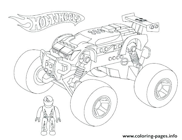 Coloring Pages Hot Wheels Grave Digger Coloring Page Monster 600x463 Coloring Pages Hot Wheels Grave Digger Coloring Page Monster