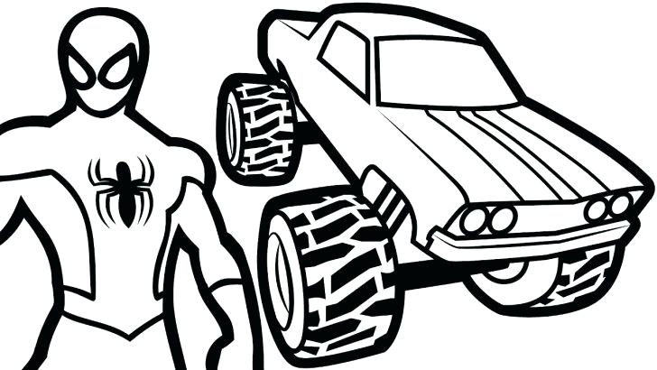Digger Coloring Pages Medium Size Of Monster Truck Coloring Pages 728x410 Digger Coloring Pages Medium Size Of Monster Truck Coloring Pages