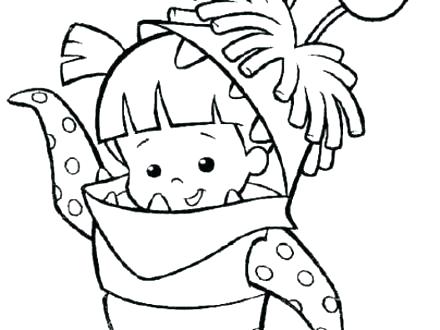 440x330 Sully Monsters Inc Coloring Page Monster Inc Coloring Pages Mike