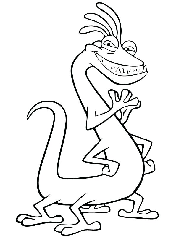 Monsters Inc Characters Coloring Pages at GetColorings.com | Free ...