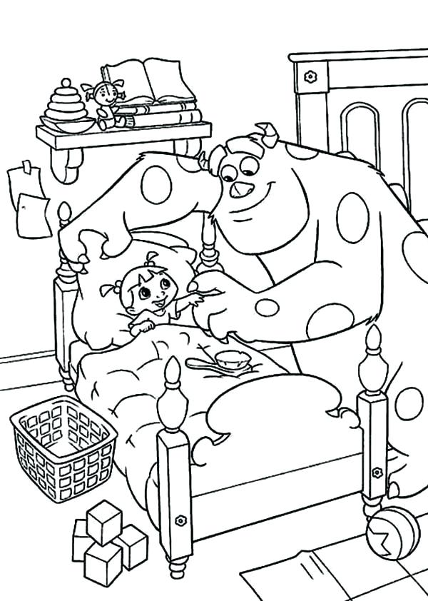 600x842 Monster Inc Coloring Pages Monsters Inc Coloring Page Monsters Inc