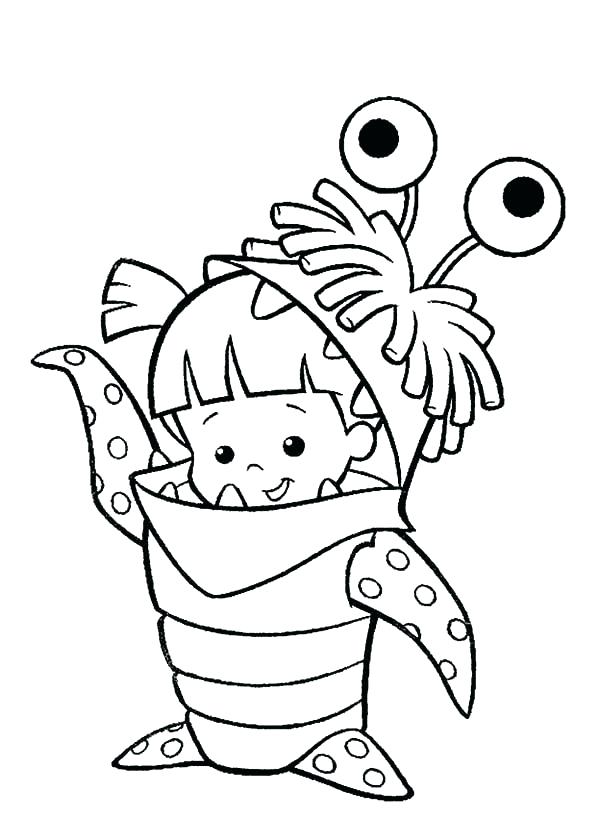 600x839 Monsters Inc Coloring Pages Monsters Coloring Pages Printable Inc