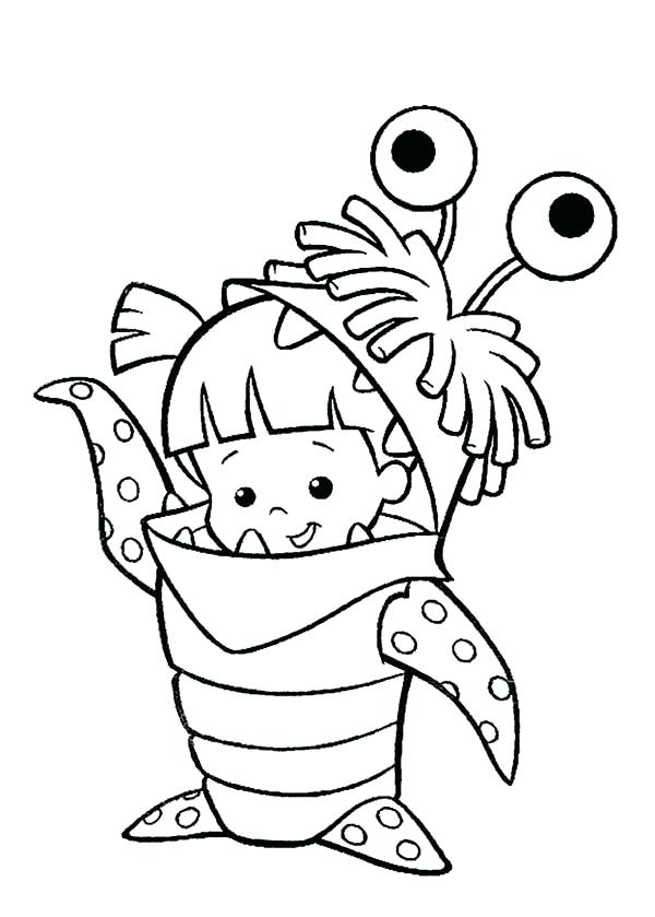 600x839 Mike Wazowski Coloring Pages Mike Coloring Pages Monsters