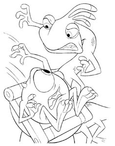 236x300 Sulley With Mike Running Coloring Pages